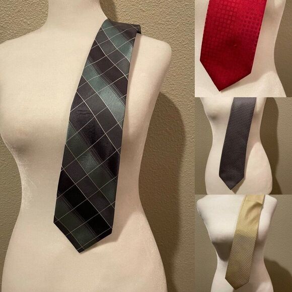 Bundle of Men Different Color,  Design & Brand Ties - Picture 1 of 11